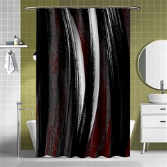 Abstraction Shower Curtain 48  X 72  (small)  by Valentinaart