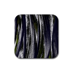 Abstraction Rubber Coaster (square)  by Valentinaart