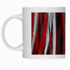 Abstraction White Mugs by Valentinaart