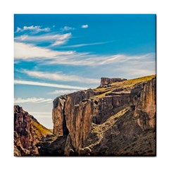 Rocky Mountains Patagonia Landscape   Santa Cruz   Argentina Tile Coasters by dflcprints