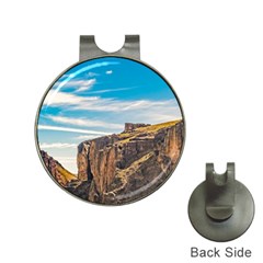 Rocky Mountains Patagonia Landscape   Santa Cruz   Argentina Hat Clips With Golf Markers by dflcprints