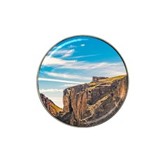 Rocky Mountains Patagonia Landscape   Santa Cruz   Argentina Hat Clip Ball Marker by dflcprints