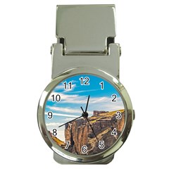 Rocky Mountains Patagonia Landscape   Santa Cruz   Argentina Money Clip Watches by dflcprints