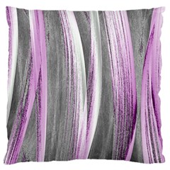 Abstraction Large Flano Cushion Case (two Sides) by Valentinaart