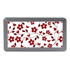 Floral Pattern Memory Card Reader (mini) by Valentinaart