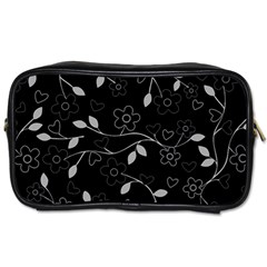 Floral Pattern Toiletries Bags by Valentinaart