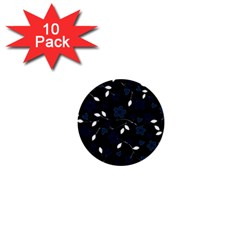 Floral pattern 1  Mini Buttons (10 pack) 