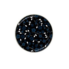 Floral Pattern Hat Clip Ball Marker (4 Pack) by Valentinaart