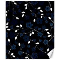 Floral pattern Canvas 8  x 10 