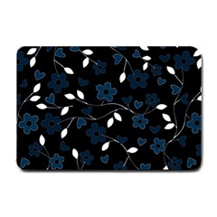 Floral Pattern Small Doormat  by Valentinaart