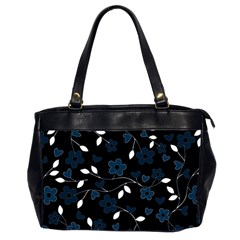 Floral pattern Office Handbags (2 Sides) 