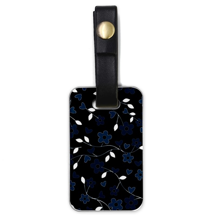 Floral pattern Luggage Tags (One Side) 