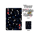 Floral pattern Playing Cards 54 (Mini)  Front - Diamond7