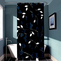 Floral pattern Shower Curtain 36  x 72  (Stall) 