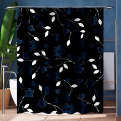 Floral pattern Shower Curtain 60  x 72  (Medium) 