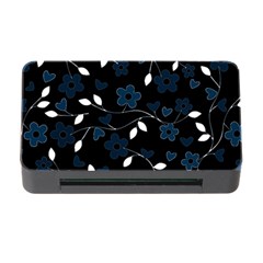 Floral Pattern Memory Card Reader With Cf by Valentinaart