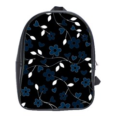 Floral pattern School Bags (XL) 