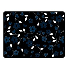 Floral pattern Double Sided Fleece Blanket (Small) 