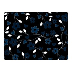 Floral pattern Double Sided Flano Blanket (Mini) 