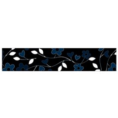 Floral pattern Flano Scarf (Small)