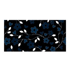 Floral pattern Satin Wrap