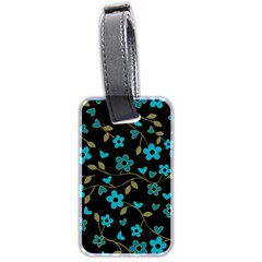 Floral Pattern Luggage Tags (two Sides) by Valentinaart