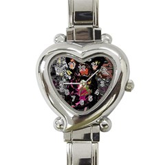 Bulldog Heart Italian Charm Watch by Valentinaart