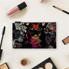 Bulldog Cosmetic Bag (small)  by Valentinaart