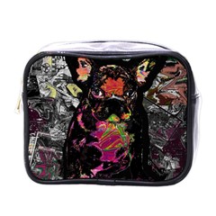 Bulldog Mini Toiletries Bags by Valentinaart