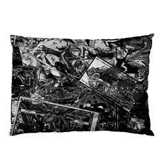 Vintage Newspaper  Pillow Case by Valentinaart