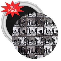 Comic book  3  Magnets (10 pack) 