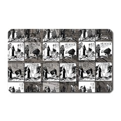 Comic book  Magnet (Rectangular)