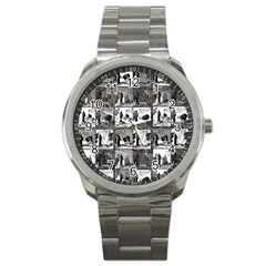 Comic book  Sport Metal Watch