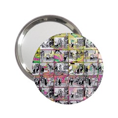 Comic Book  2 25  Handbag Mirrors by Valentinaart