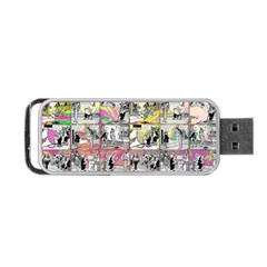 Comic Book  Portable Usb Flash (two Sides) by Valentinaart