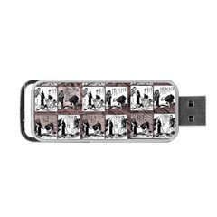 Comic Book  Portable Usb Flash (one Side) by Valentinaart