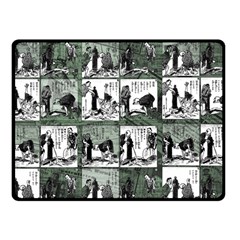 Comic Book  Fleece Blanket (small) by Valentinaart