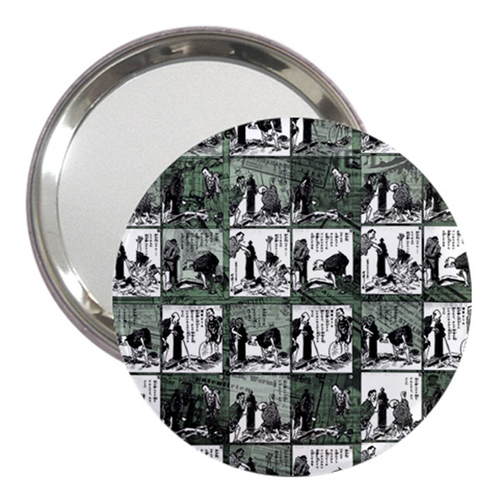 Comic book  3  Handbag Mirrors