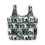 Comic book  Full Print Recycle Bags (M)  Front