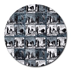 Comic book  Round Mousepads