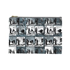 Comic book  Cosmetic Bag (Large) 