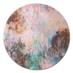 Cold Stone Abstract Magnet 5  (round) by digitaldivadesigns