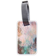 Cold Stone Abstract Luggage Tags (one Side)  by digitaldivadesigns