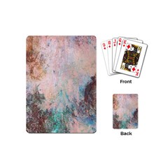 Cold Stone Abstract Playing Cards (mini)  by digitaldivadesigns