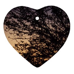 Arizona Sunset Ornament (heart) by JellyMooseBear