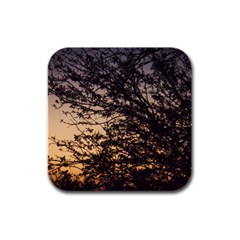 Arizona Sunset Rubber Square Coaster (4 Pack)  by JellyMooseBear