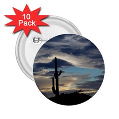 Cactus Sunset 2 25  Buttons (10 Pack) 