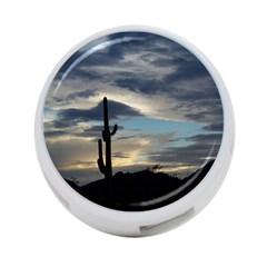 Cactus Sunset 4-port Usb Hub (one Side) by JellyMooseBear