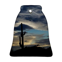 Cactus Sunset Bell Ornament (two Sides)