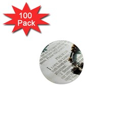 I Love The Lord 1  Mini Magnets (100 Pack) 